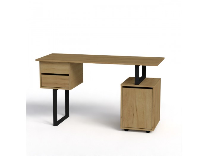 Бюро Компанит ЛОФТ-4 (дъб крафт златен)